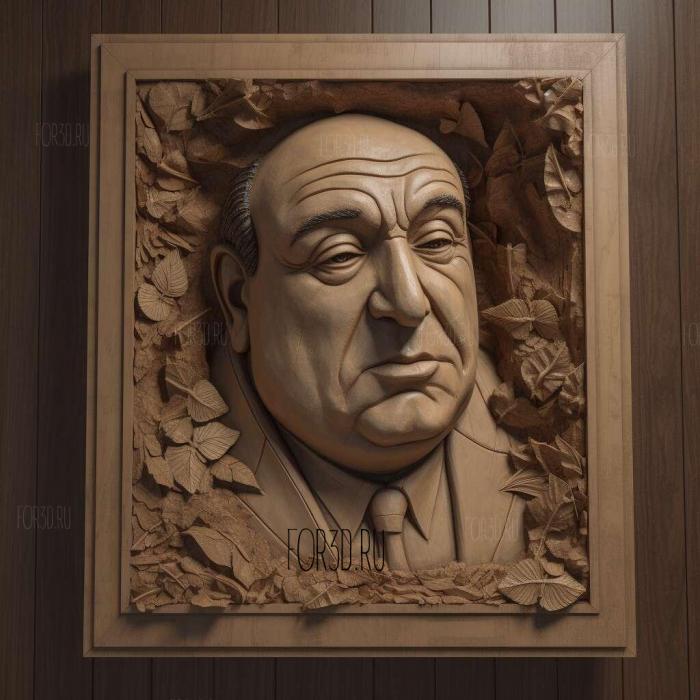 tony soprano 4 stl model for CNC